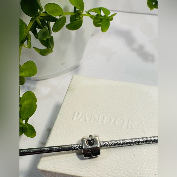 Authentic Pandora Retired Faith Love Hope S925 Ale Charm - Picture 5 of 11